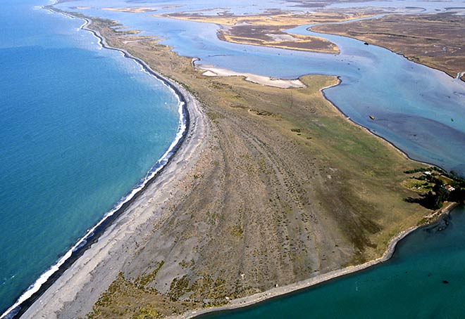 Wairau Bar, where the earliest radiocarbon dates of human settlement in Aotearoa New Zealand come from.